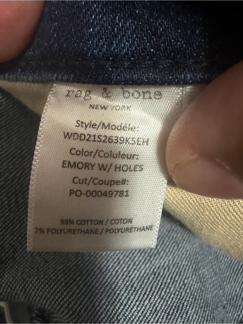 Rag & Bone Nina High-Rise Ankle Skinny Jeans - Picture 11 of 12